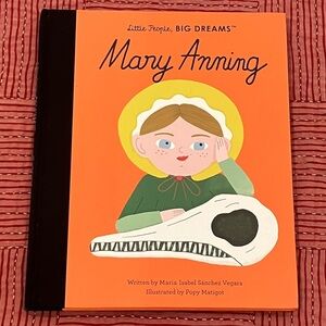 Mary Anning Book - hardcover - mother of paleontology